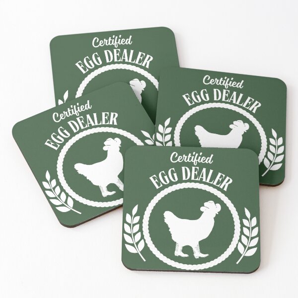 Item preview, Egg Dealer (white) designed and sold by BuckWildDesigns.