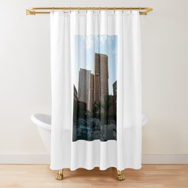 New York, Manhattan, #New York, #Manhattan Shower Curtain