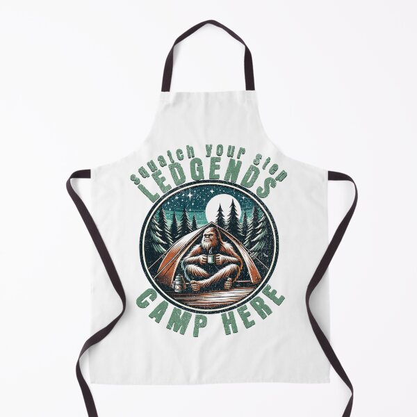 Item preview, Bigfoot Camping Legends Retro Wilderness Adventure designed and sold by EpochFusion.