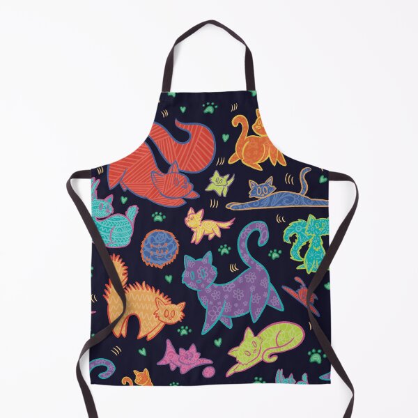 Item preview, Hallucinogenic Cats designed and sold by Hannah’s Sketchbook.