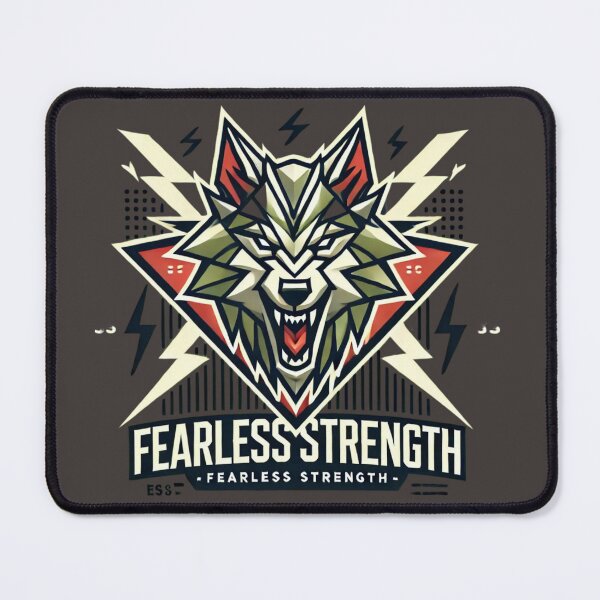 Item preview, Wolf – Fearless Strength designed and sold by Jomfy-Comfy.
