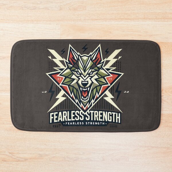 Item preview, Wolf – Fearless Strength designed and sold by Jomfy-Comfy.