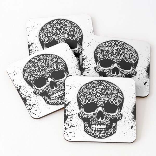 Item preview, bicycle mbt mountain bike skull designed and sold by LoomLevel.