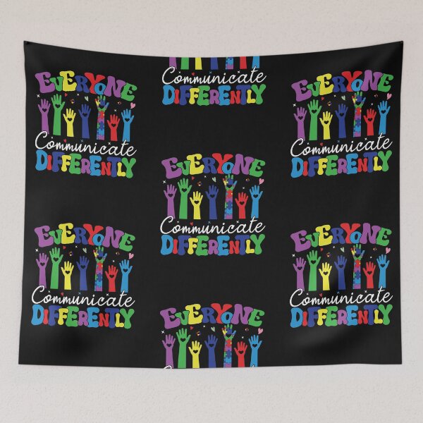 Item preview, Everyone communicate differently designed and sold by marfanna.