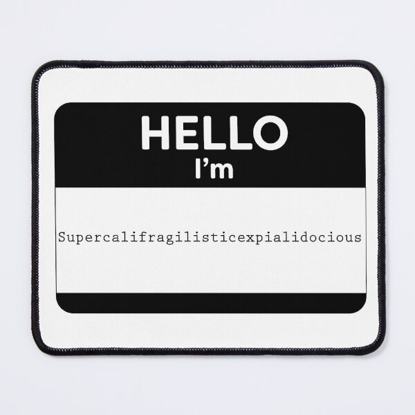 Item preview, I'm Supercalifragilisticexpialidocious designed and sold by WordyDreams.