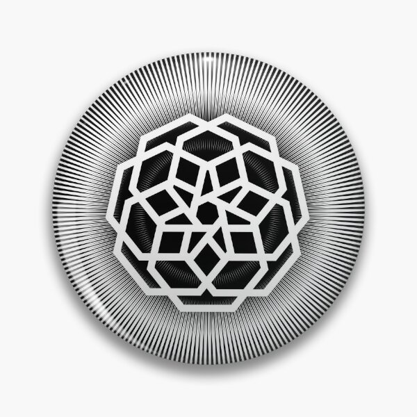 Item preview, Geometric Poster Design, Septagram Sun,  Illustration designed and sold by TWStore.