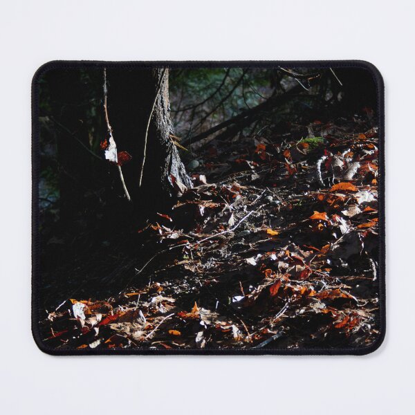 Item preview, Sunlit Leaves on the Forest Path designed and sold by couragesings.
