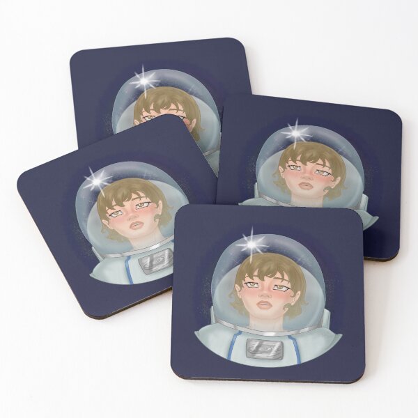 Item preview, Stargazing astronaut designed and sold by AssortedDrawings.