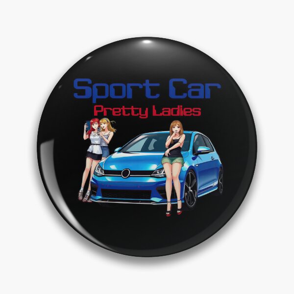 Item preview, Sport Car - Pretty Ladies designed and sold by OverTimeBGD.
