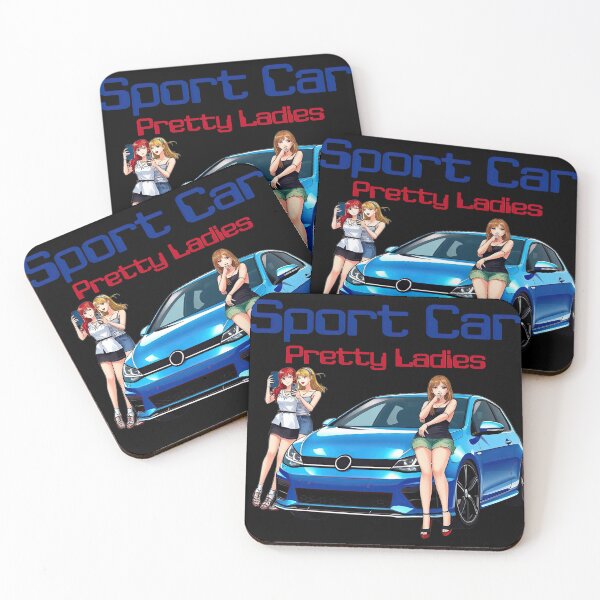 Item preview, Sport Car - Pretty Ladies designed and sold by OverTimeBGD.
