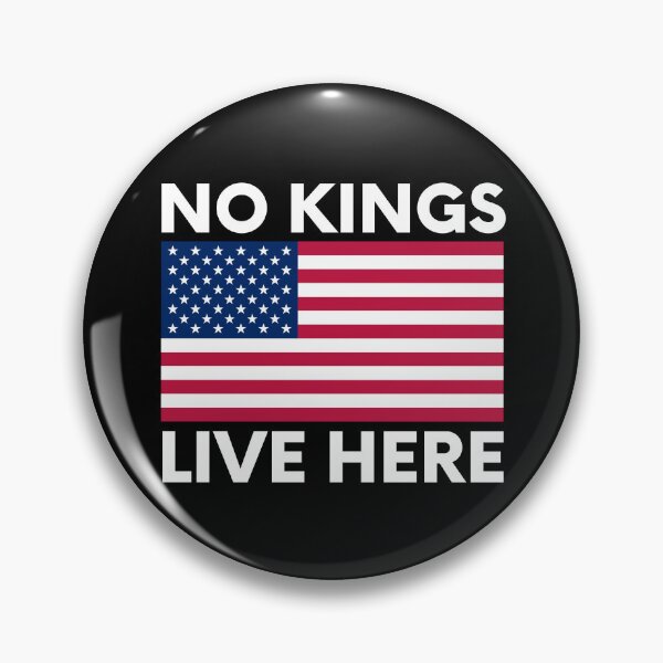 Item preview, No Kings Live Here - USA designed and sold by BeerBro-Designs.