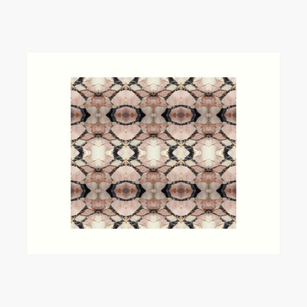 Aperçu de l'œuvre motif de roche rose créée et vendue par H-ooopsy.