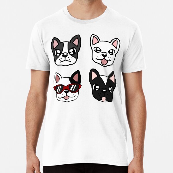 Item preview, French Bulldog Cute Bundle designed and sold by stickersbyalyx.