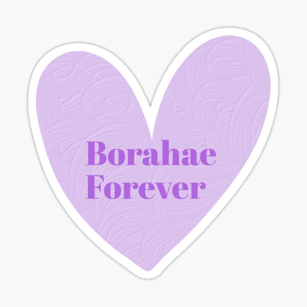Artikel-Vorschau von Borahae Forever – Purple Heart BTS-inspiriertes Design, designt und verkauft von AnnaNova.