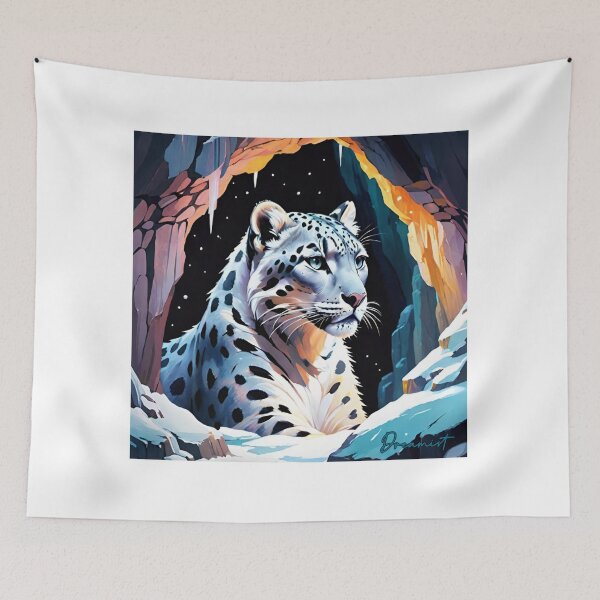 Item preview, Leopard of the Snow designed and sold by DreamistStore.