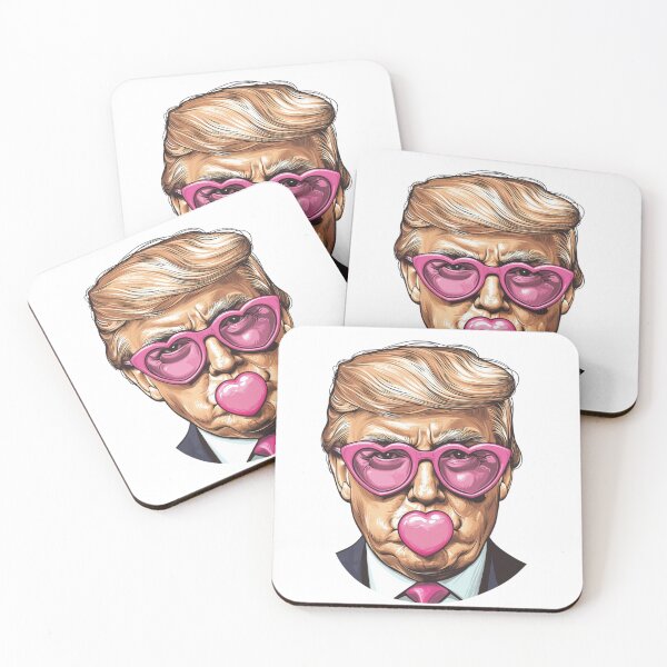 Item preview, chic donald trump blowing a bubble designed and sold by BDNBoutique.