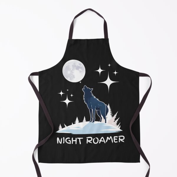 Item preview, Night Roamer Howling Wolf Under Moonlight - Wild Nature Aesthetic designed and sold by UniversalFlair.