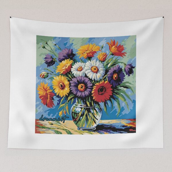Item preview, The Glass of Flowers designed and sold by DreamistStore.