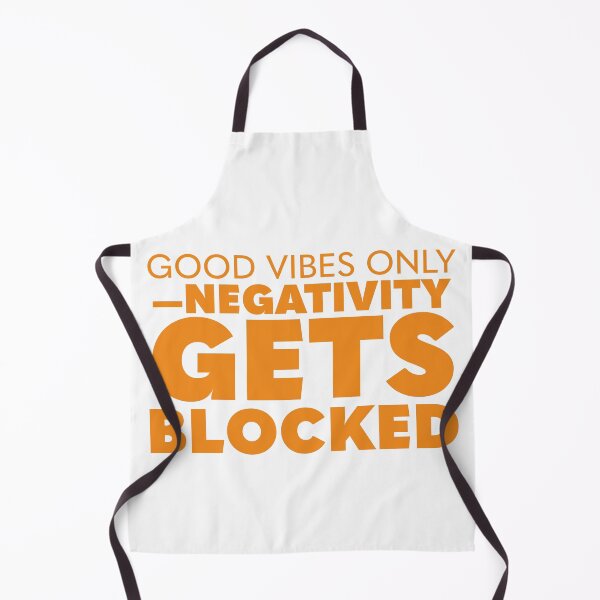 Item preview, GOOD VIBES ONLY—NEGATIVITY GETS BLOCKED designed and sold by Citatfabriken.