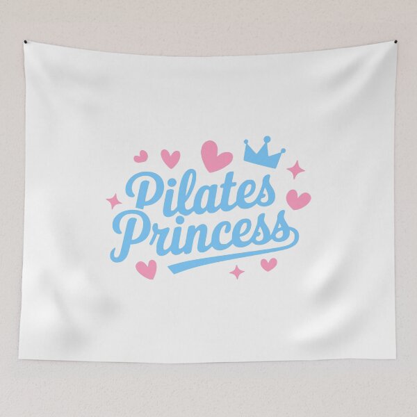 Item preview, Pilates Princess! Pink And Blue Pilates designed and sold by PMCreative.