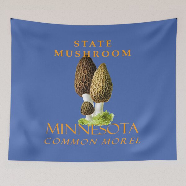Item preview, Minnesota Territory Mushroom The Common Morel designed and sold by taiche.