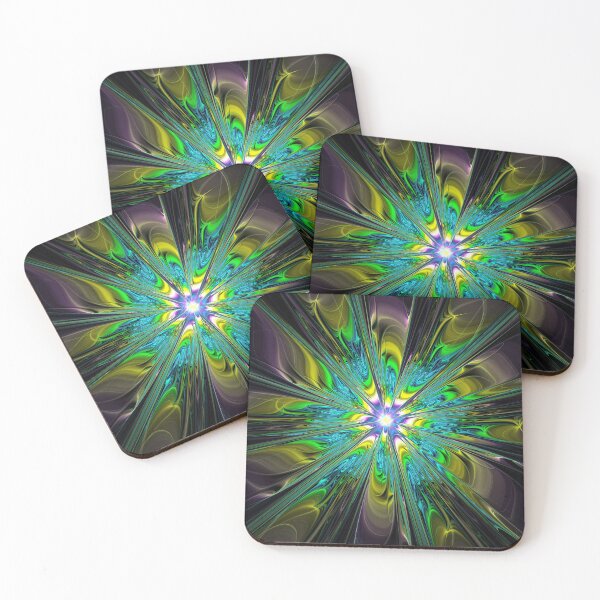 Item preview, Luminous Starburst of the Emerald Void designed and sold by bloorose.