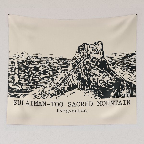 Item preview, Sulaiman-Too Sacred Mountain - Kyrgyzstan designed and sold by Lakeric.