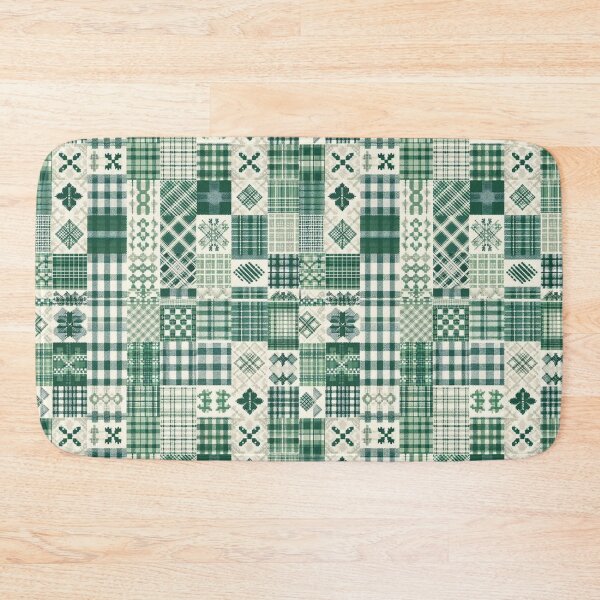 Item preview, Green Plaid Pattern designed and sold by Myra365Art.