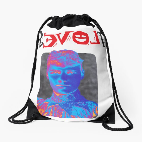 Aperçu de l'œuvre Révolte avec le fantôme de Nellie Bly créée et vendue par Ghosts Revolt.
