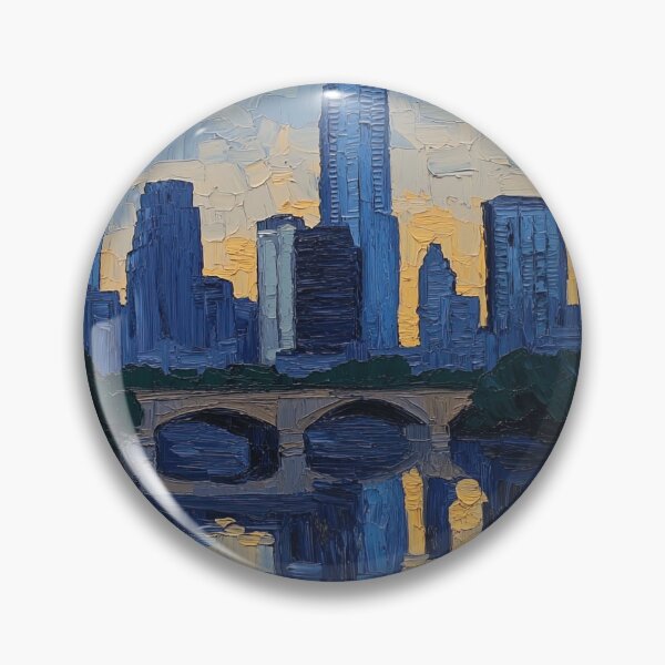 Item preview, Austin | Post-impressionist painting style designed and sold by ComicsFactory.