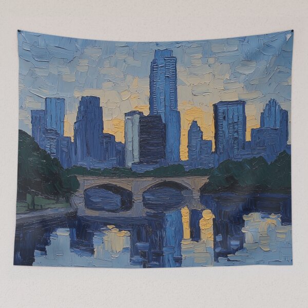 Item preview, Austin | Post-impressionist painting style designed and sold by ComicsFactory.