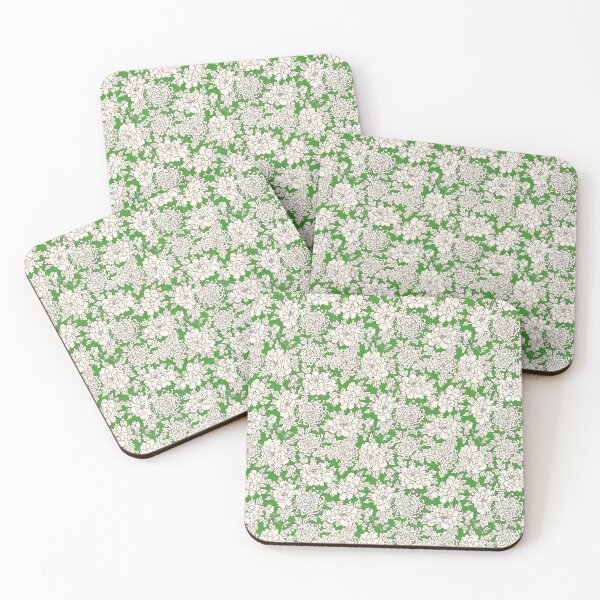 Item preview, Jade green fabric designed and sold by Yonacreation.