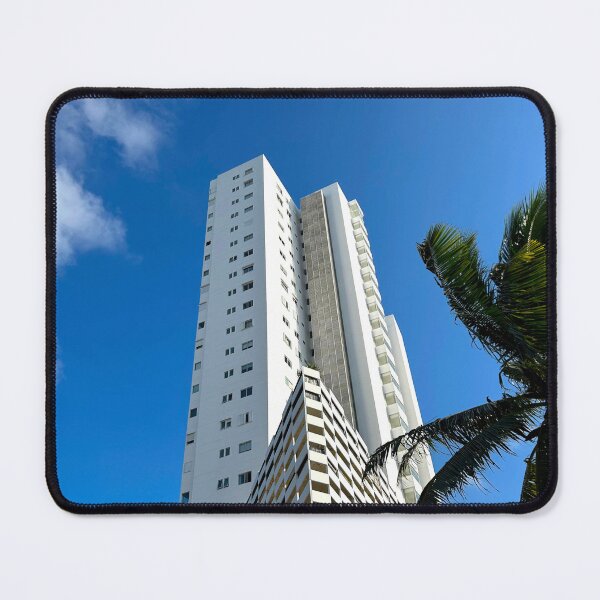 Item preview, Sleek White Building in Cancun, Mexico | Tropical Decor designed and sold by YemmyZImages.