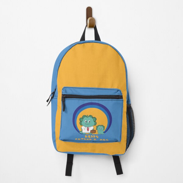 Item preview, Dinosaur father of the triceratops type dressed in a suit and with a briefcase with his son. Perfect gift for birthday or Father's Day, t-shirt or sticker designed and sold by Sock Garden.