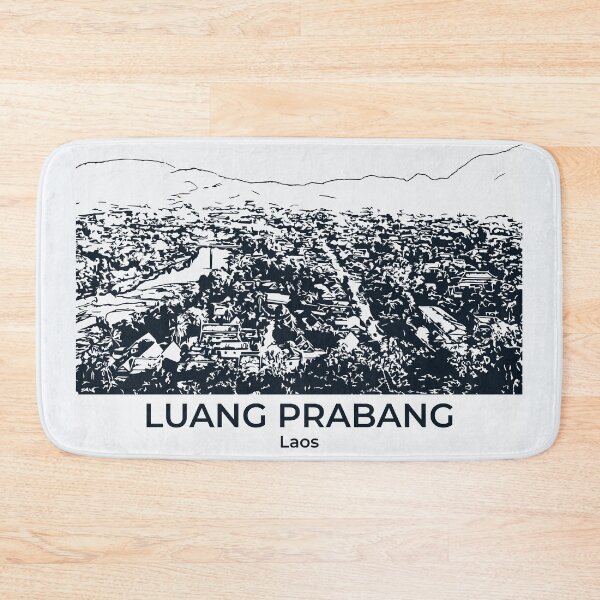 Item preview, Luang Prabang - Laos designed and sold by Lakeric Cityscapes.