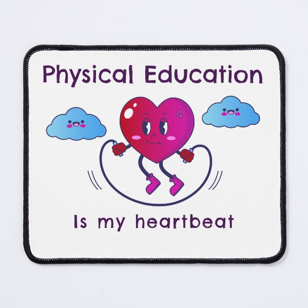 Item preview, Physical Education is my heartbeat designed and sold by Texasgal15.