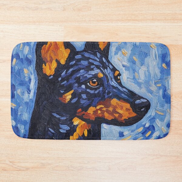 Item preview, Australian Cattle Dog | Post-impressionist painting style designed and sold by ComicsFactory.
