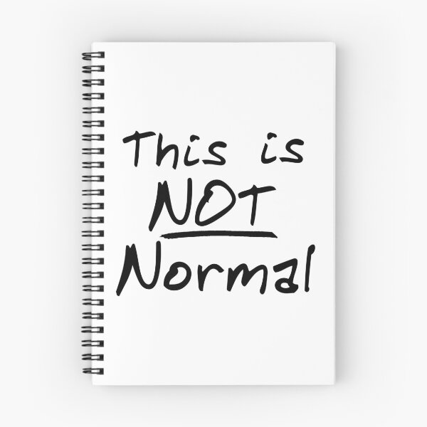 Item preview, This is NOT Normal - Anti Trump Slogan designed and sold by ourkid.