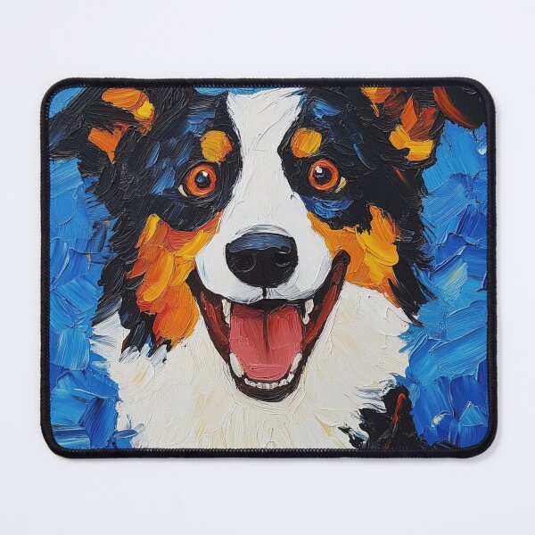 Item preview, Australian Shepherd | Post-impressionist painting style designed and sold by ComicsFactory.