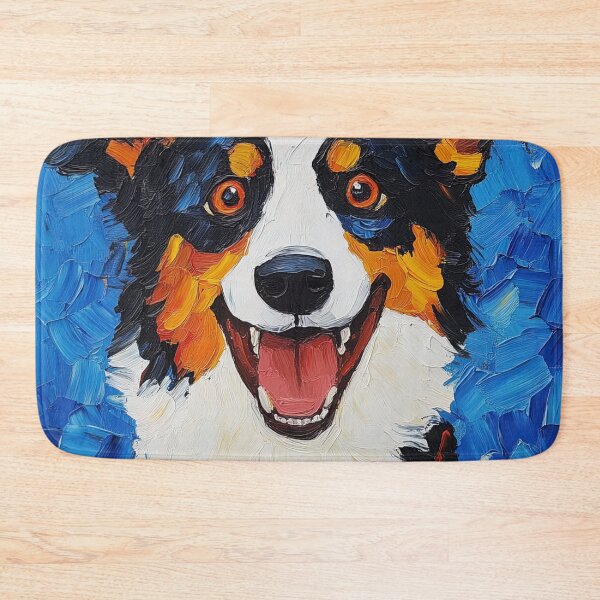 Item preview, Australian Shepherd | Post-impressionist painting style designed and sold by ComicsFactory.