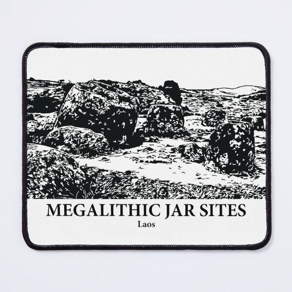 Item preview, Megalithic Jar Sites - Laos designed and sold by Lakeric Cityscapes.
