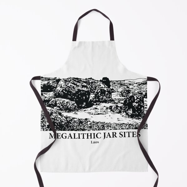 Item preview, Megalithic Jar Sites - Laos designed and sold by Lakeric Cityscapes.