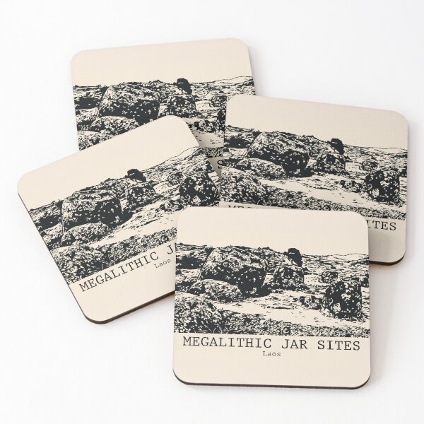 Item preview, Megalithic Jar Sites - Laos designed and sold by Lakeric Cityscapes.