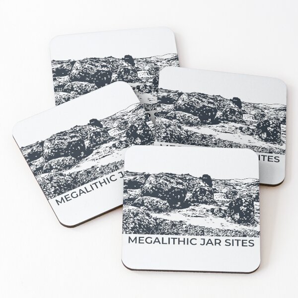 Item preview, Megalithic Jar Sites - Laos designed and sold by Lakeric Cityscapes.