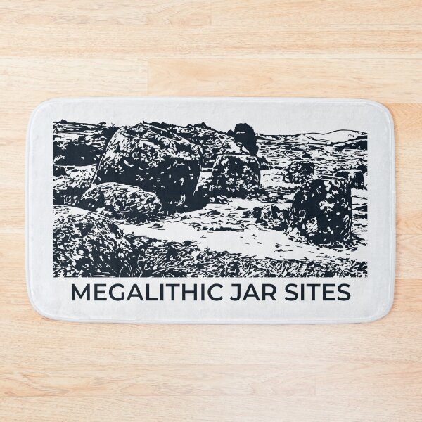Item preview, Megalithic Jar Sites - Laos designed and sold by Lakeric Cityscapes.