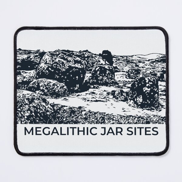 Item preview, Megalithic Jar Sites - Laos designed and sold by Lakeric Cityscapes.