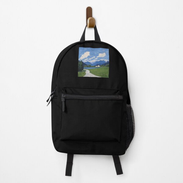 Item preview, Austria landscape | Post-impressionist painting style designed and sold by ComicsFactory.