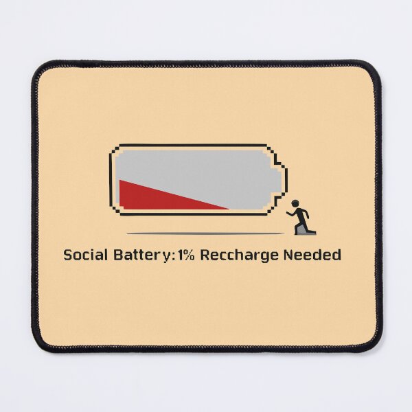 Item preview, Social Battery Low designed and sold by Cult Archive.