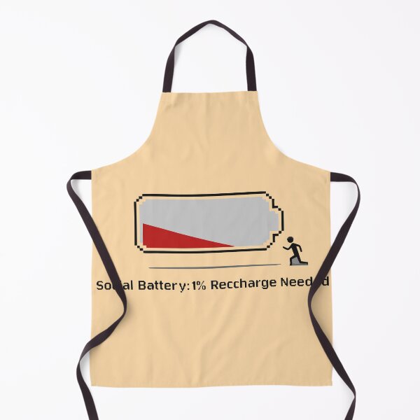 Item preview, Social Battery Low designed and sold by CivilizActions.