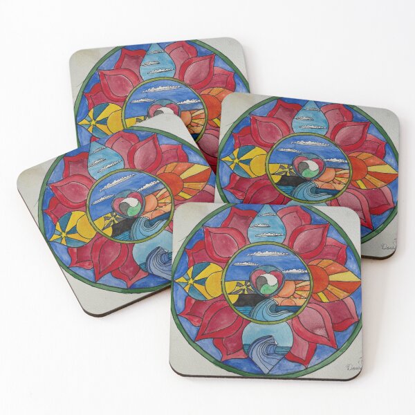 Item preview, In cololer Mandala female energy designed and sold by David Ulm.